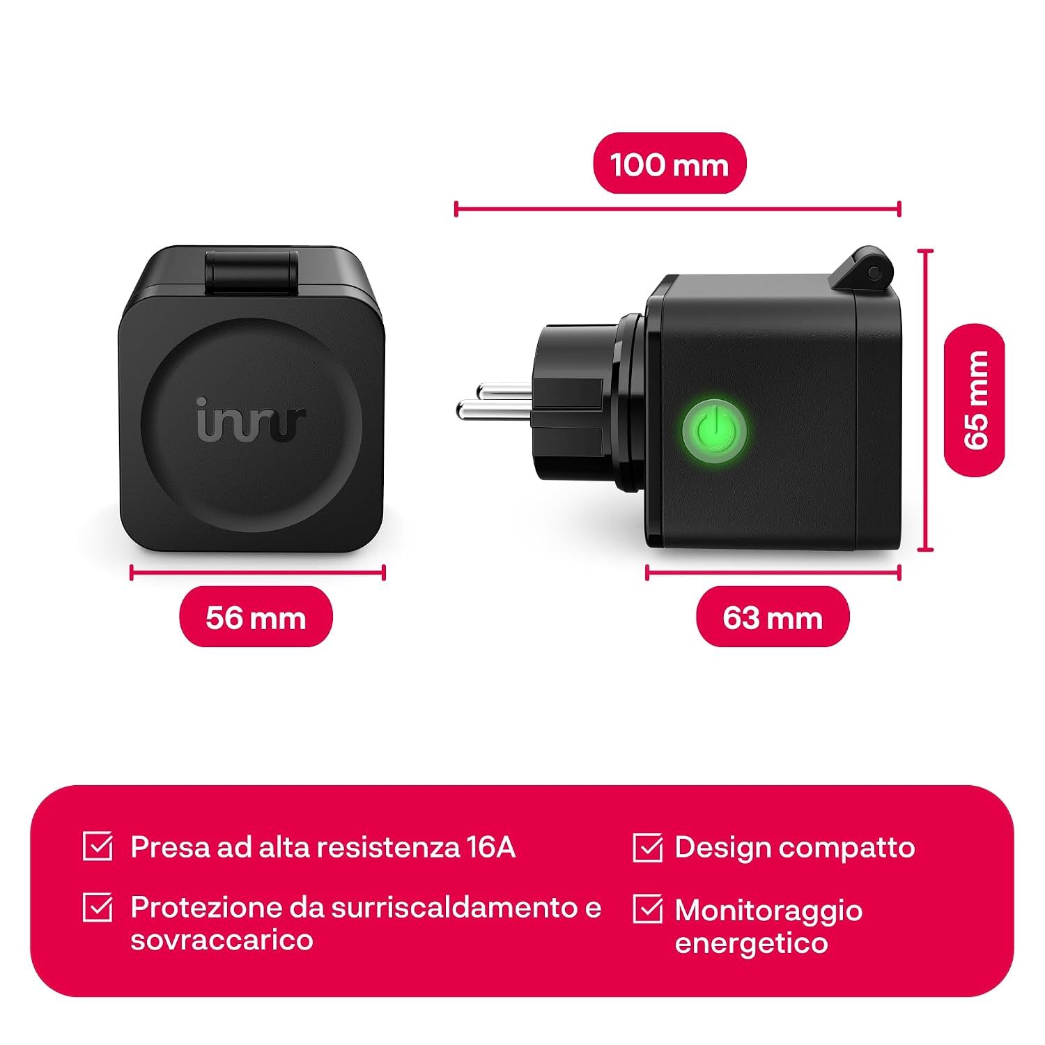Thumbnail 3 de Innr Zigbee presa smart esterno 16A