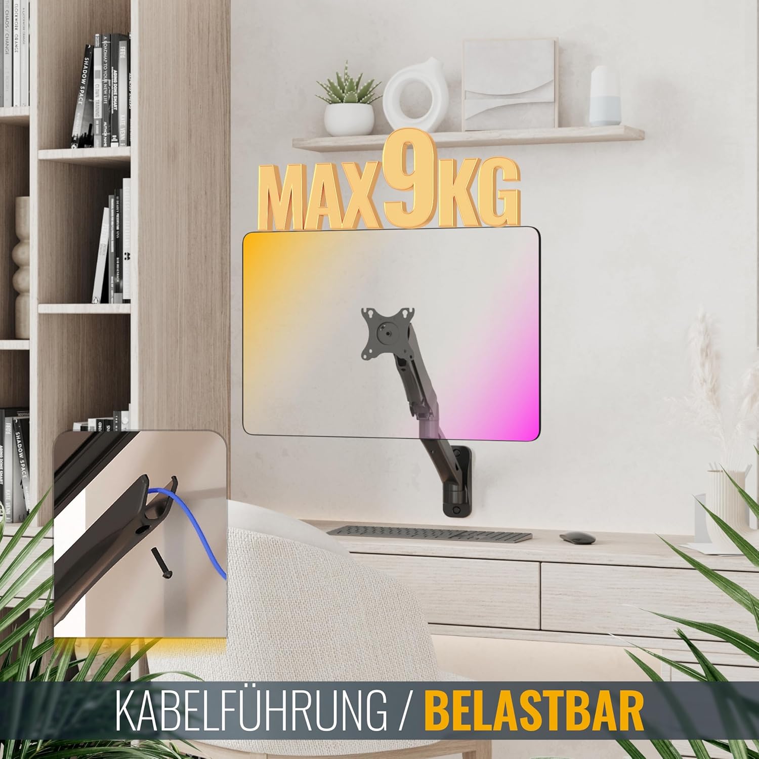 Thumbnail 6 de RICOO S4611 Monitorhalterung 13–34 Zoll 📺