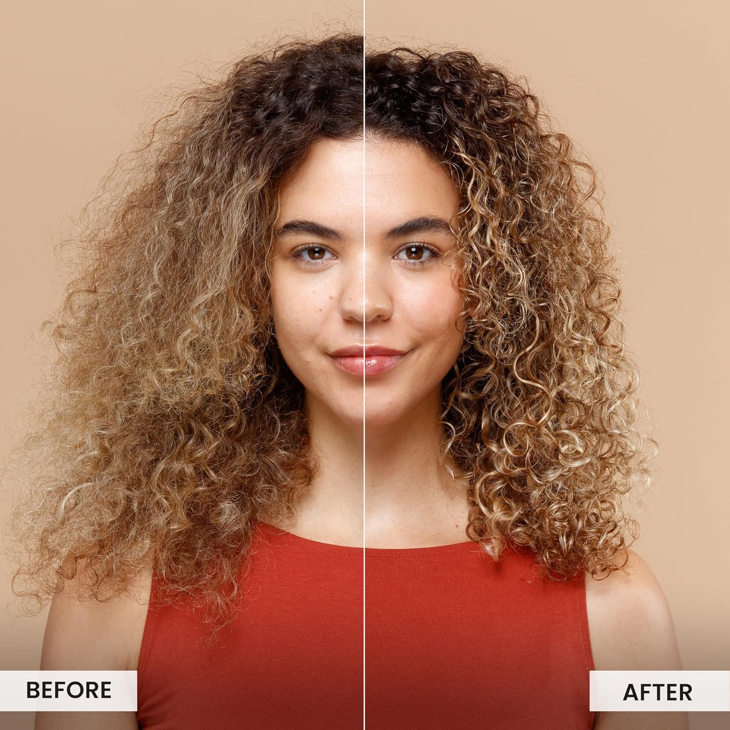 Detalle de Curlsmith Frizz Control Duo Conditioner (12 oz) – Après-shampoing hydratant anti-frisottis pour boucles