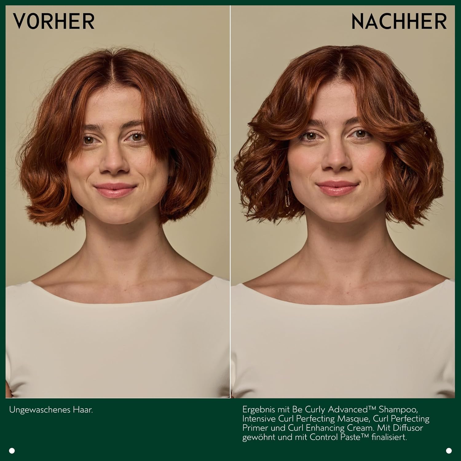 Detalle de Aveda Be Curly Advanced Curl Enhancer Cream – Lockencreme für definierte Locken und weniger Frizz, 200 ml