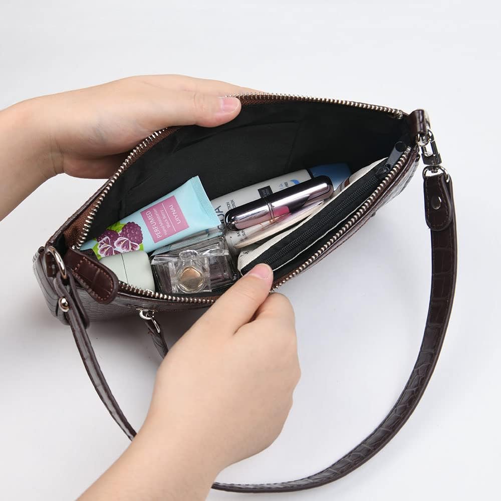 Thumbnail 1 de Aucuu Mini Crocodile Pattern Shoulder Bag