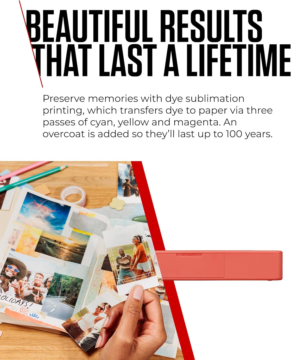 Thumbnail 6 de Canon SELPHY QX20 mobiler Fotodrucker – kabellos drucken, Thermosublimationsdruck in zwei Formatstufen