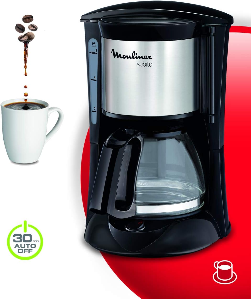 Thumbnail 5 de Moulinex Subito FG150813 cafetière filtre 0,6 L