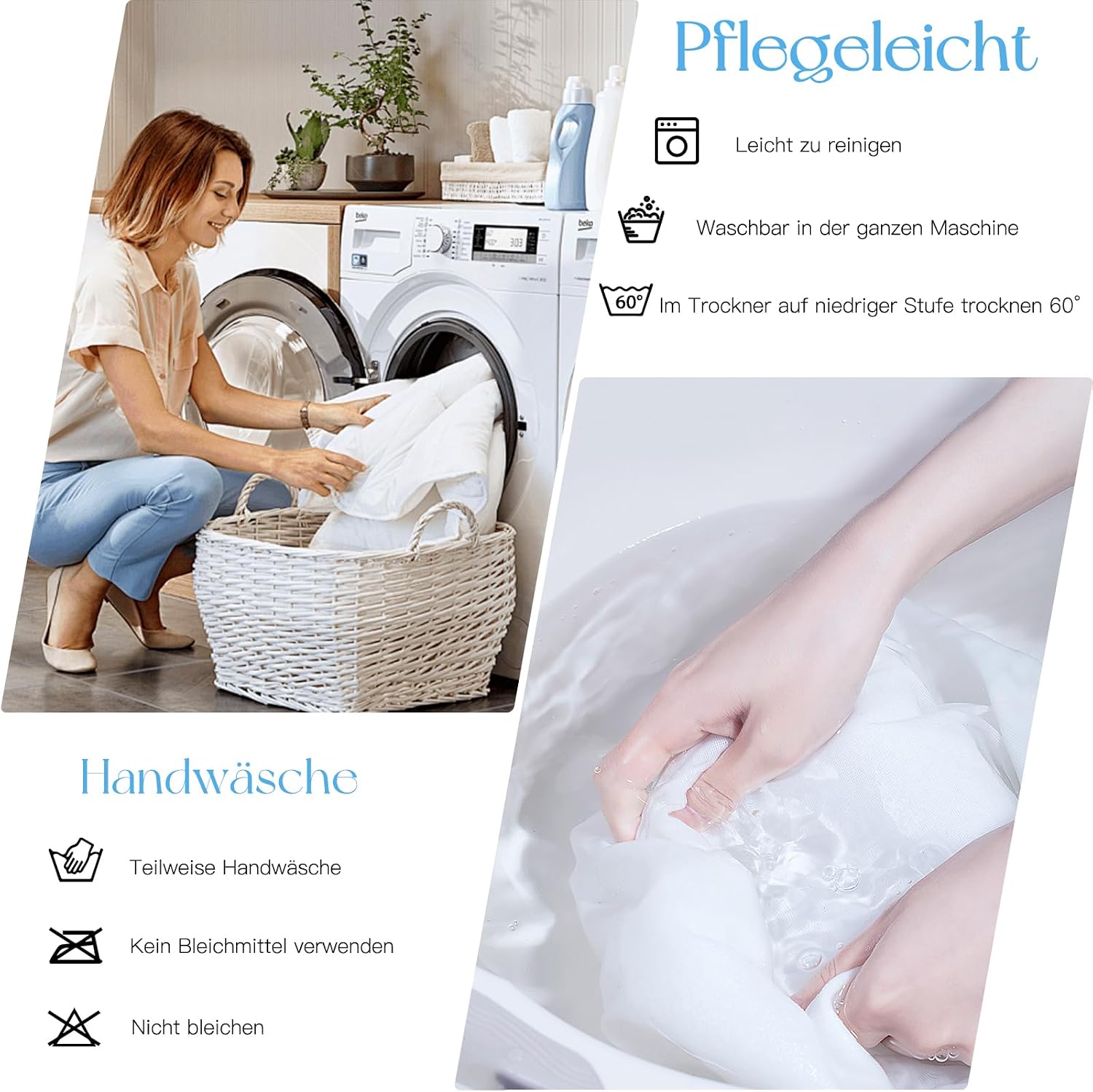 Detalle 2 de Ohano Wasserdichter Matratzenschoner 140x200
