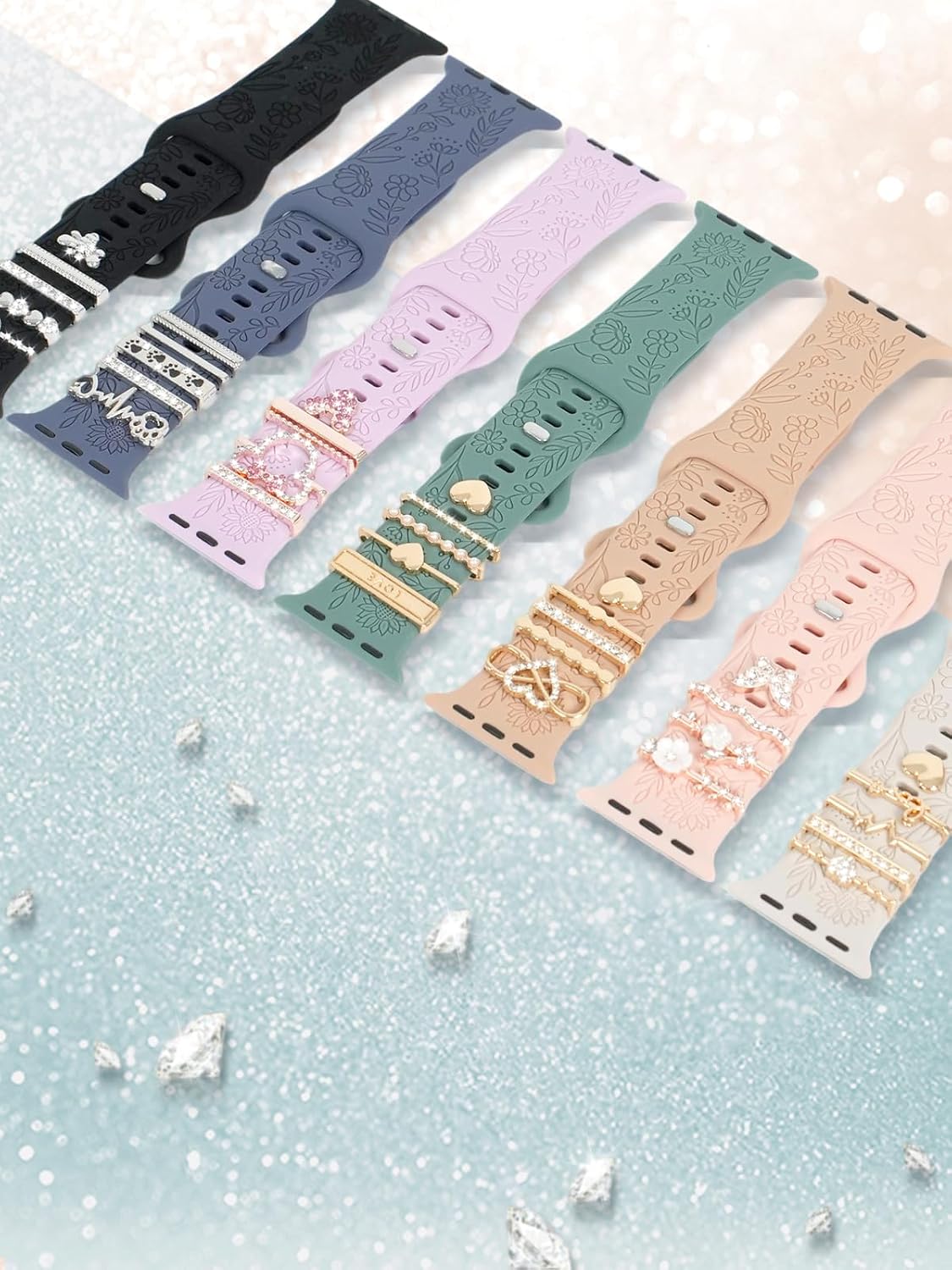 Detalle 1 de YondestStars Apple Watch Band, Silicone