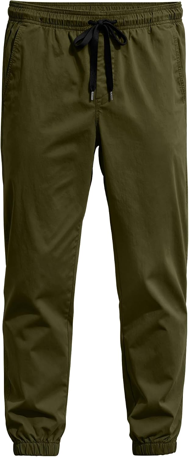 Thumbnail 6 de HOTake Men's Chino Jogger Pants, Polyester Blend