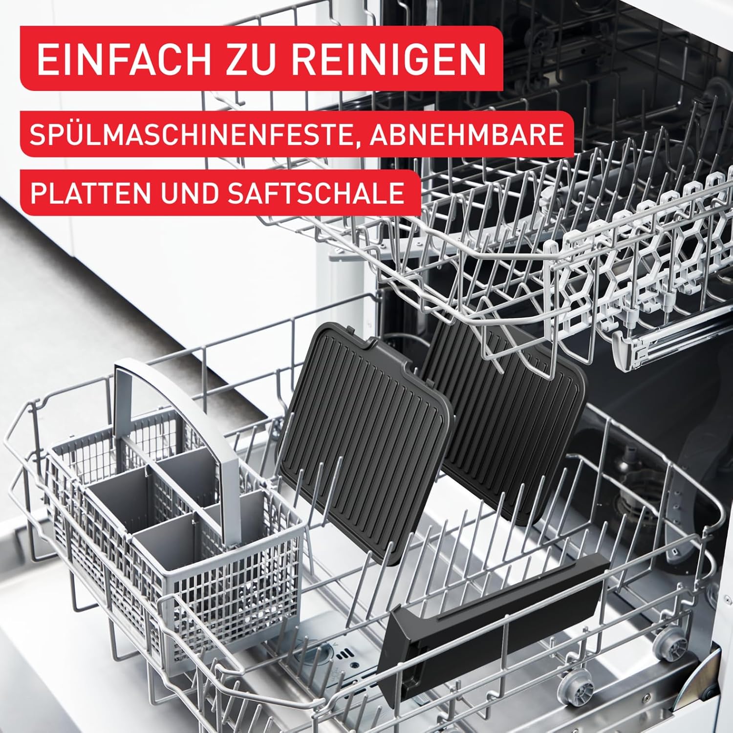 Thumbnail 6 de Tefal SuperGrill 3in1 Kontaktgrill (Tischgrill & BBQ) mit 3 Ofenpositionen und 2000 W für bis zu 6 Portionen