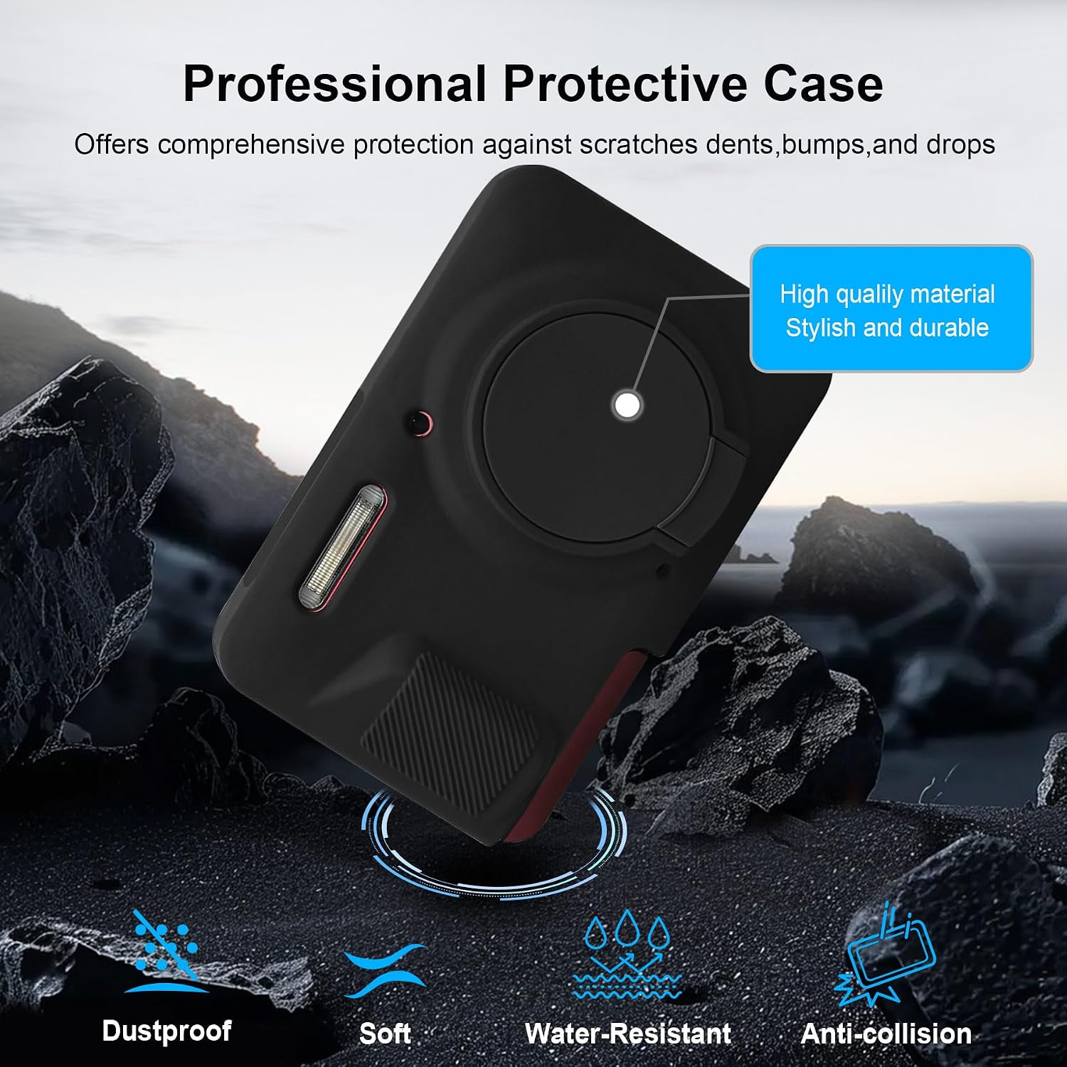 Detalle 1 de RAIALL FZ55 camera case, soft silicone cover
