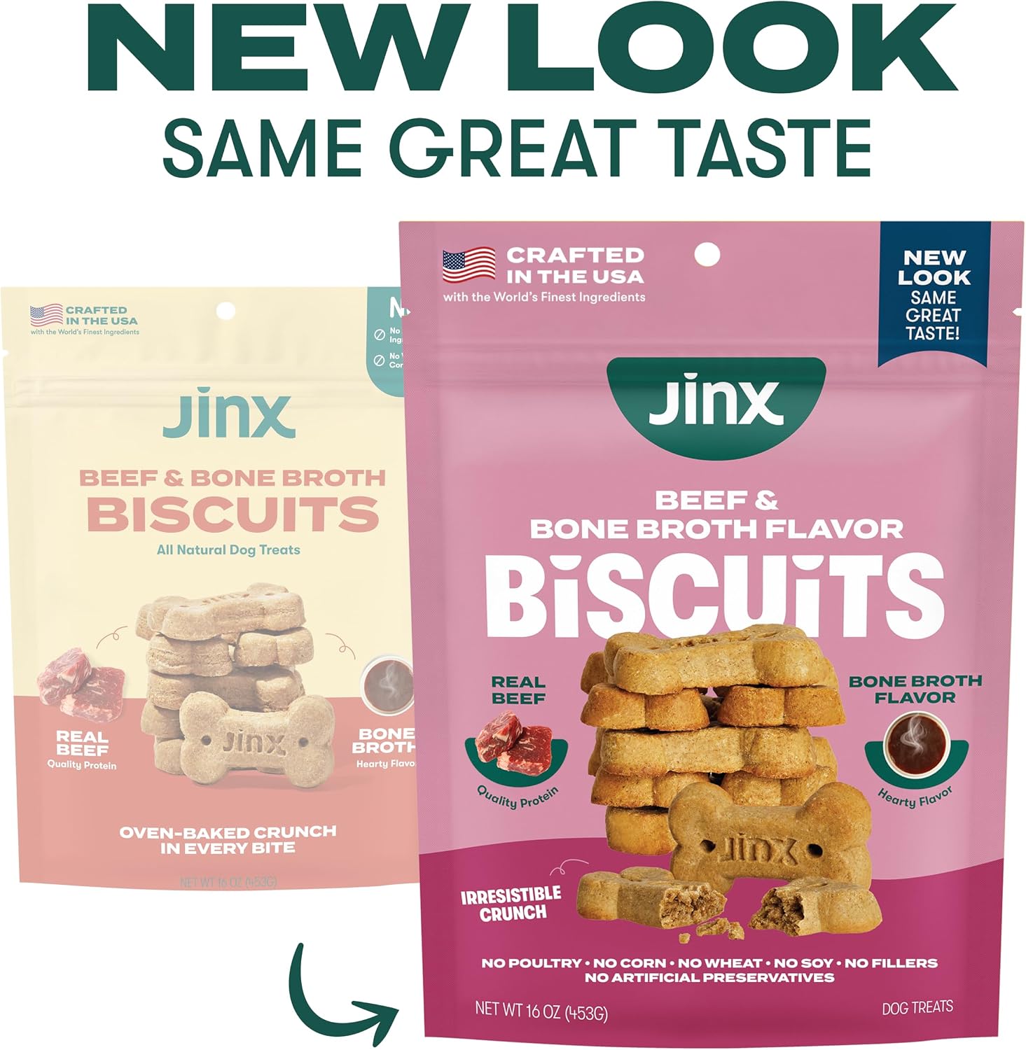Detalle de Jinx Dog Treats, 16 oz