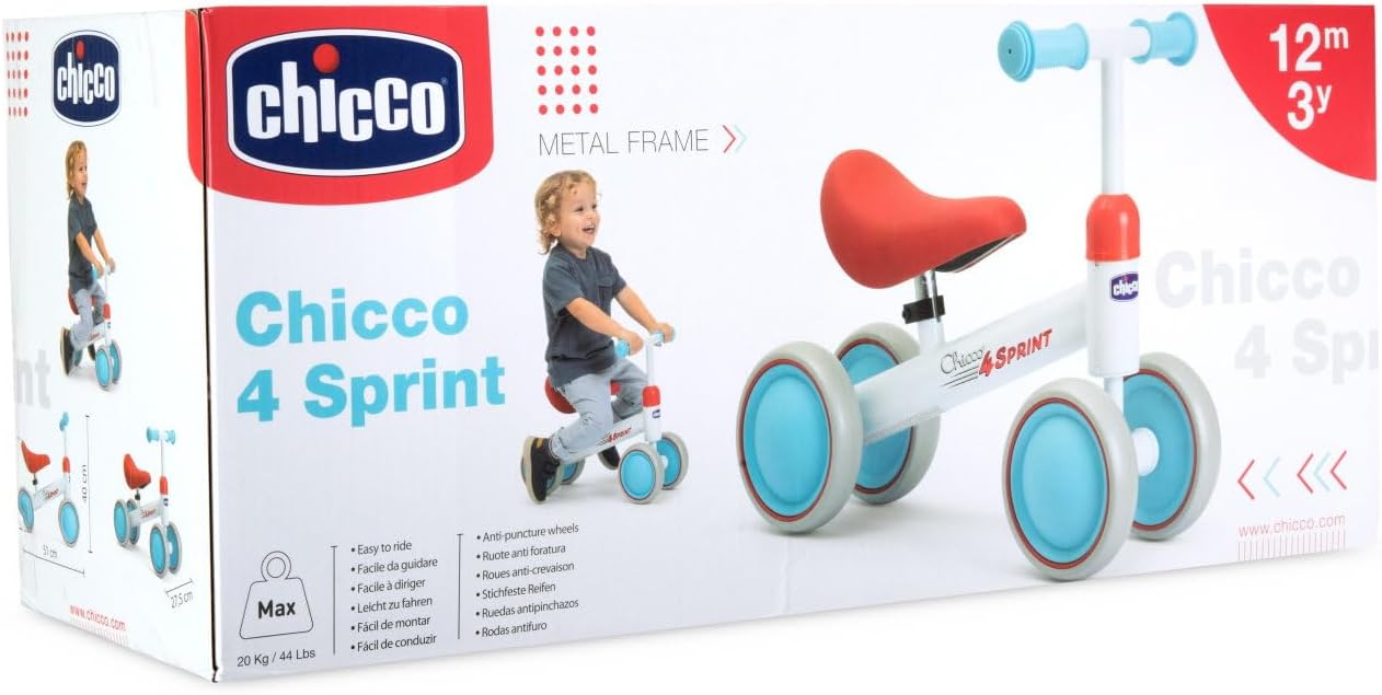 Thumbnail 4 de Chicco Ride-ON Quadriciclo Senza Pedali: equilibrio e divertimento per bambini da 1 a 3 anni