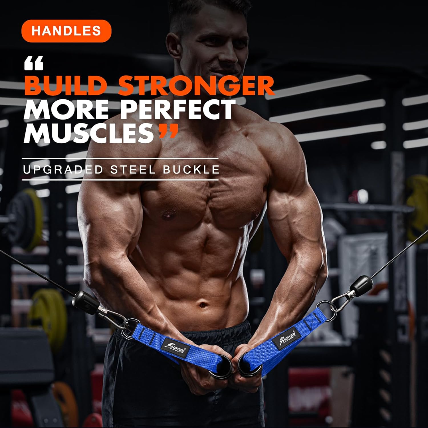 Thumbnail 4 de HPYGN Seilzug-Griffe für Fitnessbänder und Kabelzüge – Ersatz-Training am Kabelturm