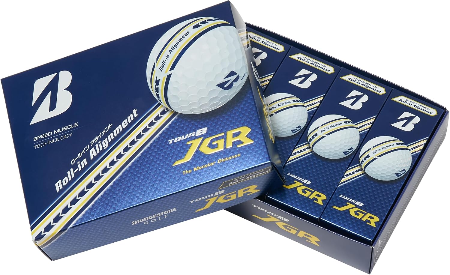 Thumbnail 6 de ブリヂストン TOUR B JGR J5AXAR1 ゴルフボール Roll-in Alignment 2026年モデル 12球入