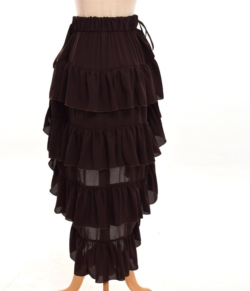 Detalle de GRACEART Women's Victorian Steampunk Skirt Pirate Costume Burlesque