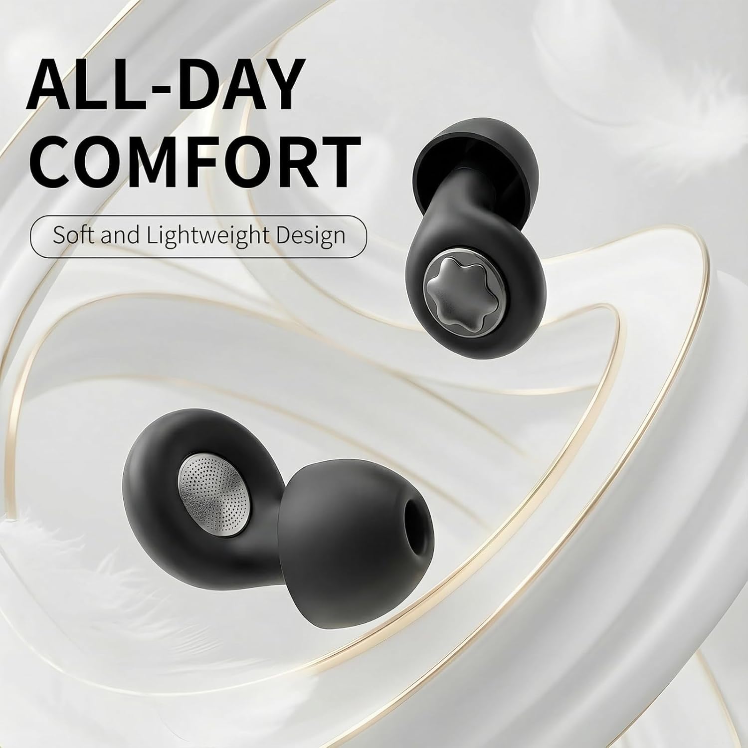 Thumbnail 3 de GAGAAL Ear Plugs for Sleeping 45dB Noise Cancelling – Ultra-Comfortable Reusable Silicone Ear Plugs