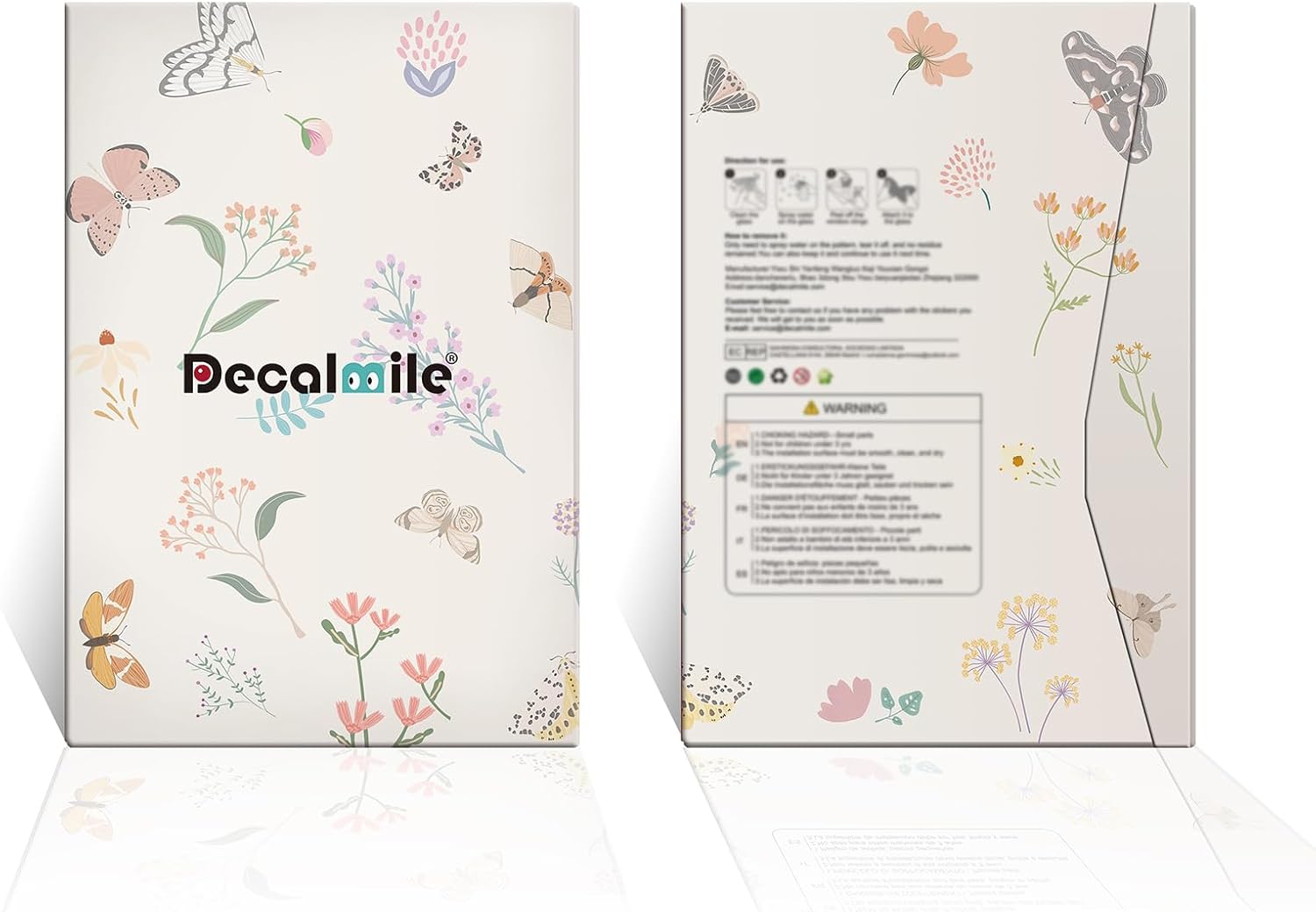 Thumbnail 4 de Decalmile Under The Sea Fish Double Sided Window Clings