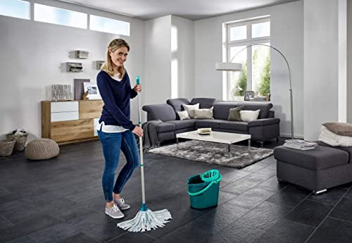 Detalle 1 de Leifheit Classic Fregona con cubo escurridor 12L