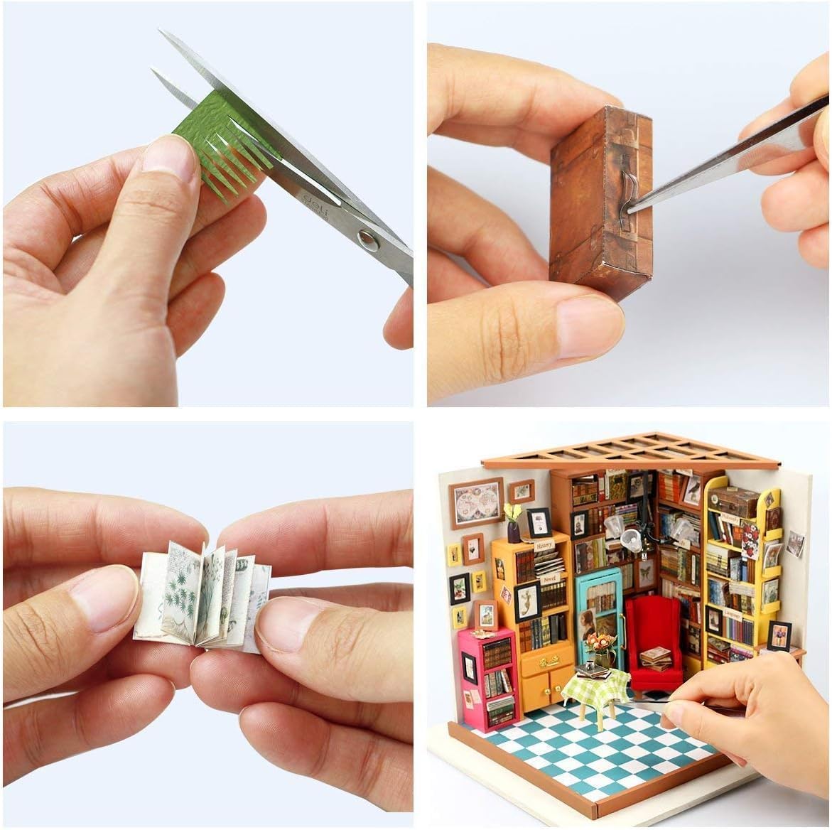 Thumbnail 6 de Robotime Miniatura Casa delle Bambole 3D – Fai-da-te dettagliata, per regali creativi e occasioni speciali