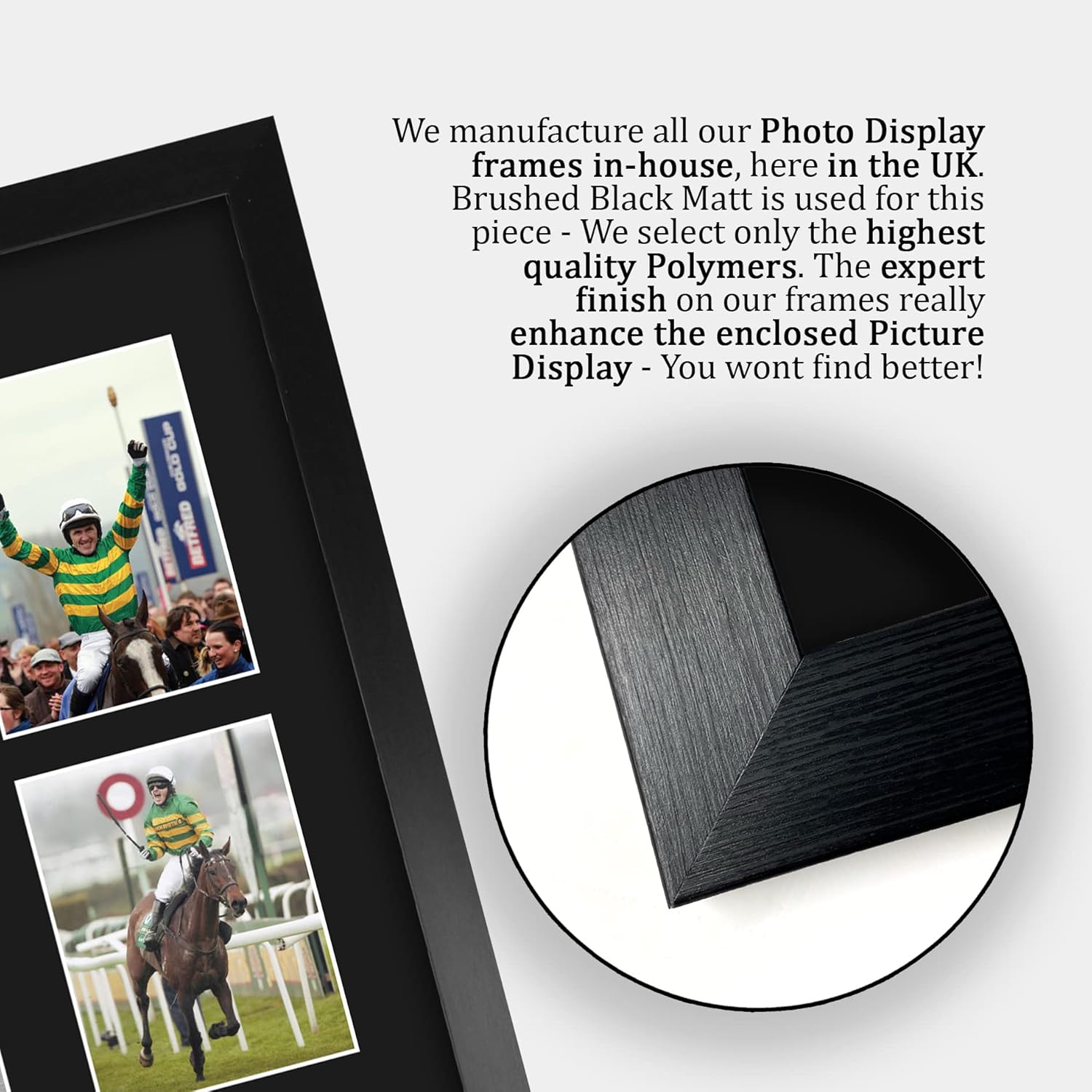 Thumbnail 5 de HWC Trading FR A3 Sir Anthony Peter McCoy framed printed autograph picture (A3)