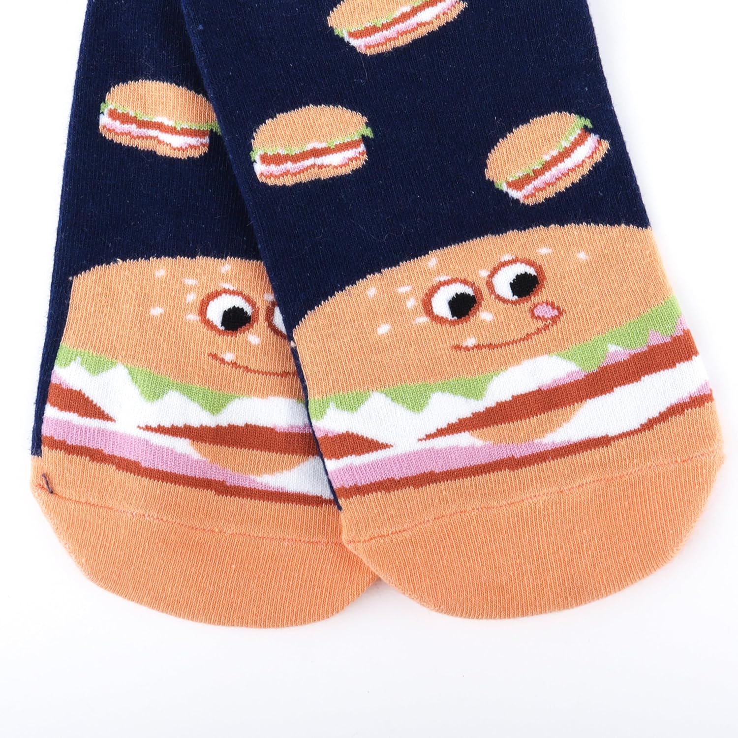 Thumbnail 6 de Jeasona 10/12 Paar lustige Sneaker-Socken für Damen (35–42), Baumwolle – bunte kurze Alltagssocken