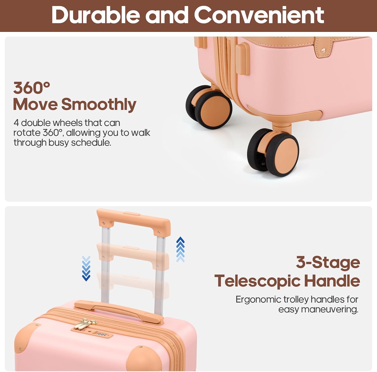 Thumbnail 3 de Carry-On Luggage Set 20-Inch