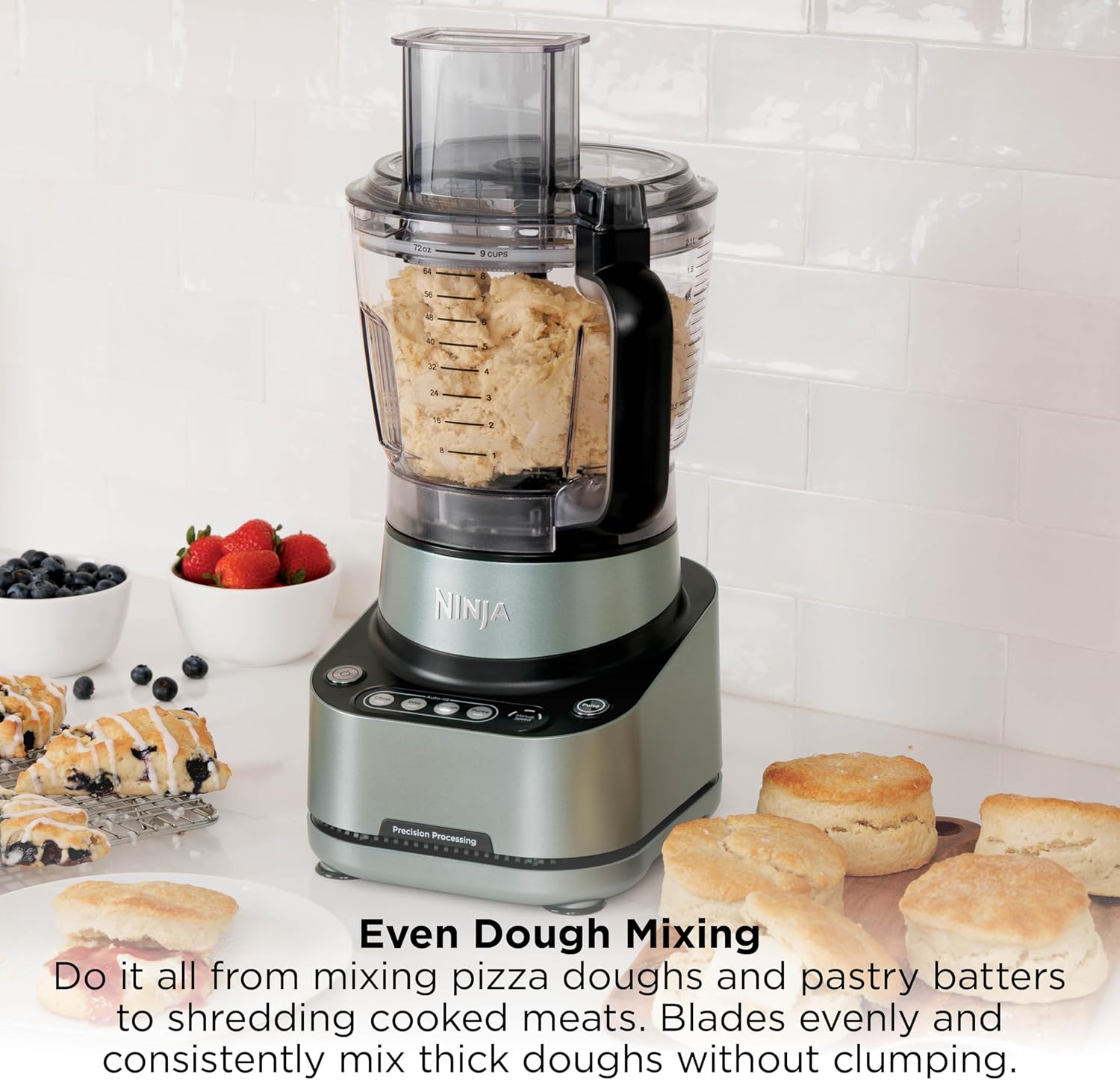 Thumbnail 5 de Ninja PrecisionPro 2.1L Food Processor BZ651UK with 4 Auto-iQ presets