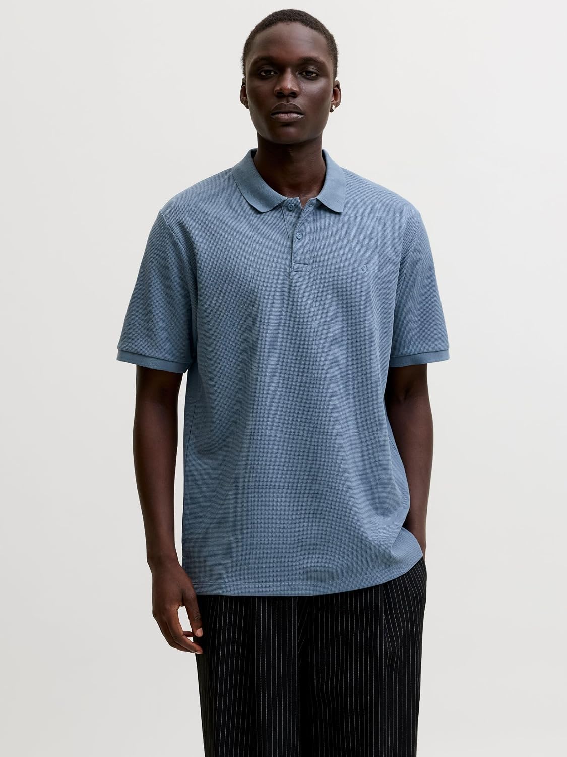 Detalle de JACK & JONES Herren Poloshirt JJEAUSTIN Regular Fit – bequemes Basic-Polo