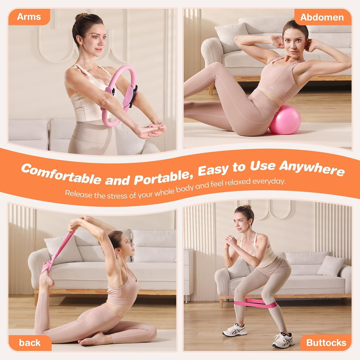 Thumbnail 5 de Vanlgs Pilates Kit 13Pcs Home Essentials