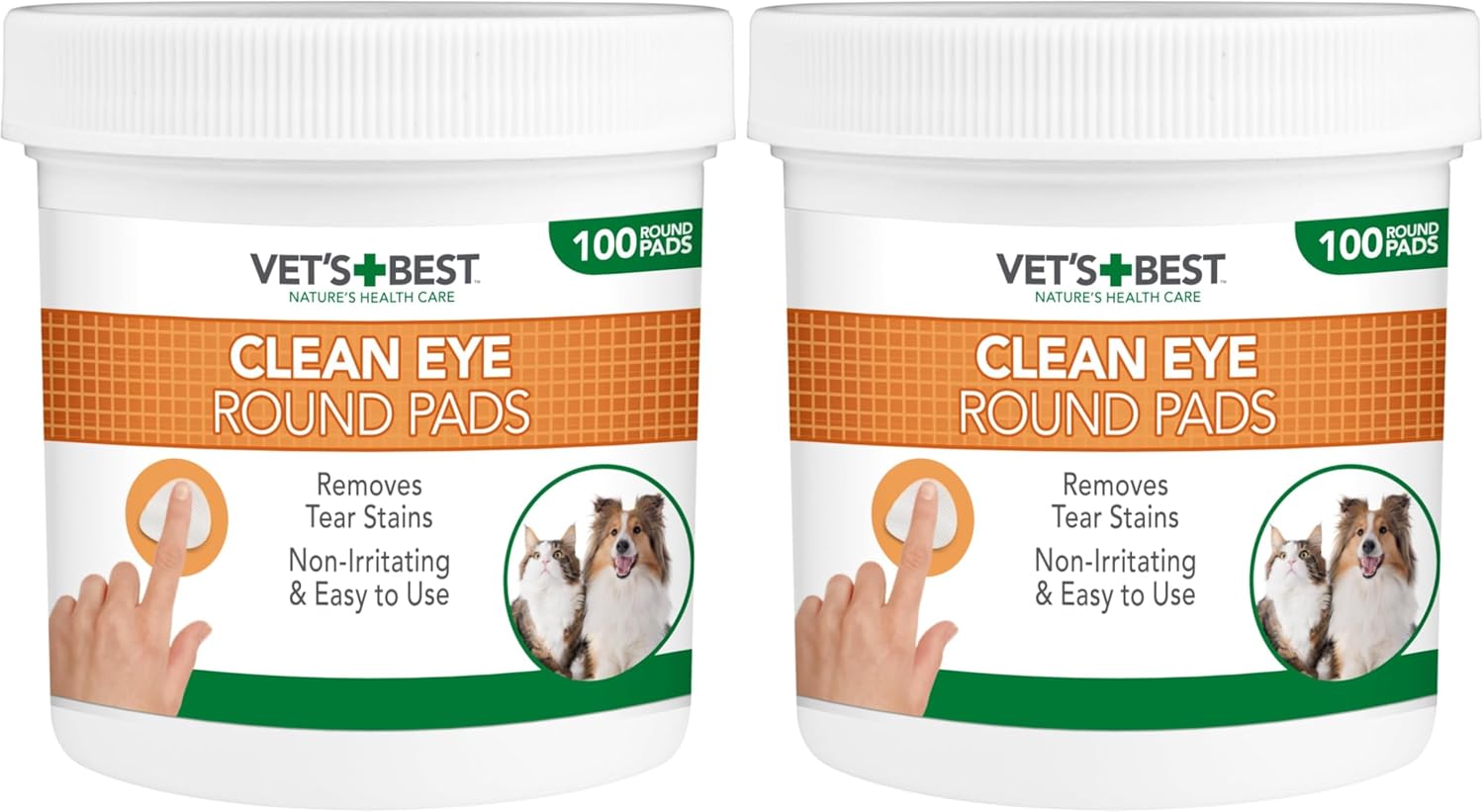 Thumbnail 6 de Vet's Best Clean Eye and Ear Salviette professionali biodegradabili per cani e gatti – confezione da 160 pezzi