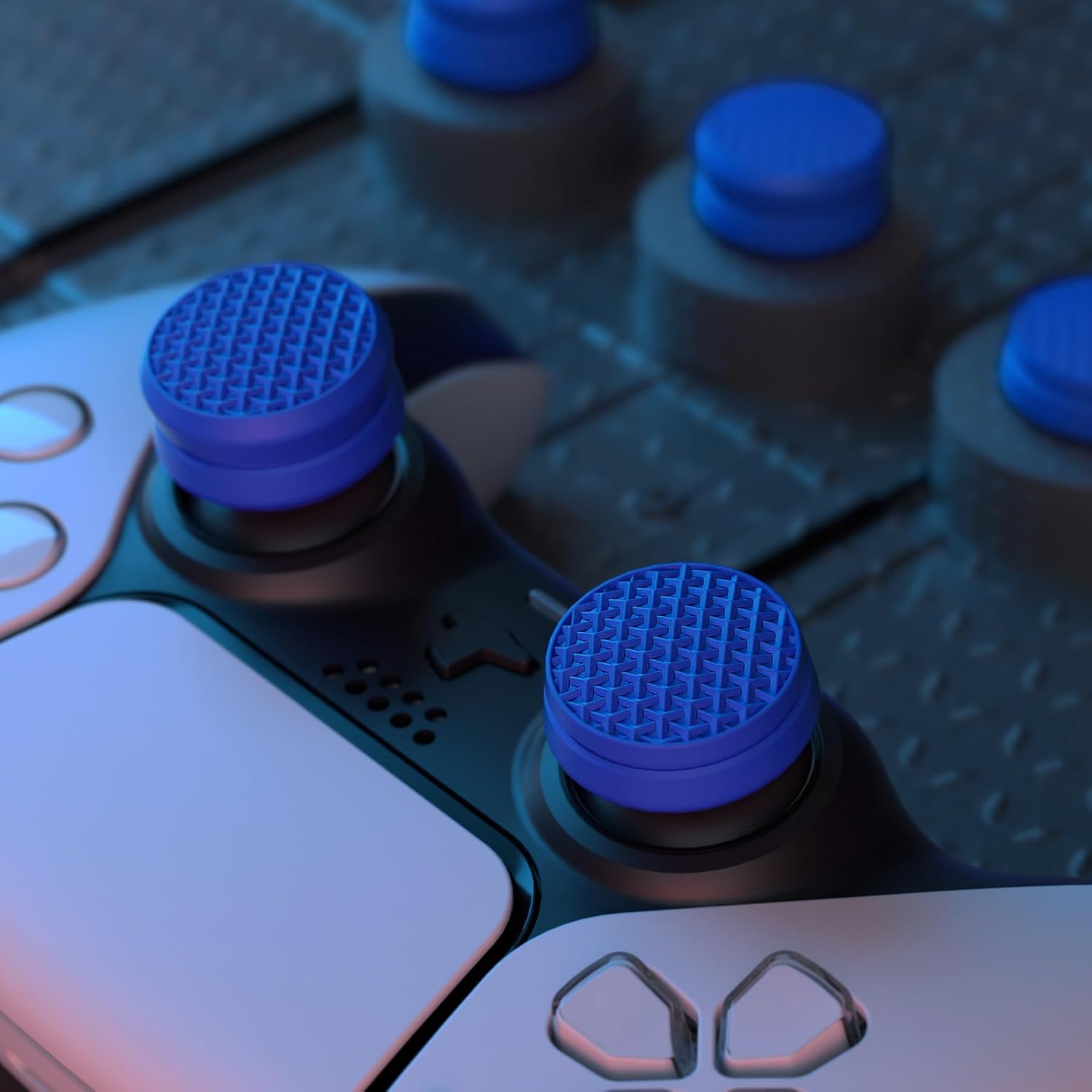 Thumbnail 6 de PlayVital 3 Height Armor Thumb Caps - Blue