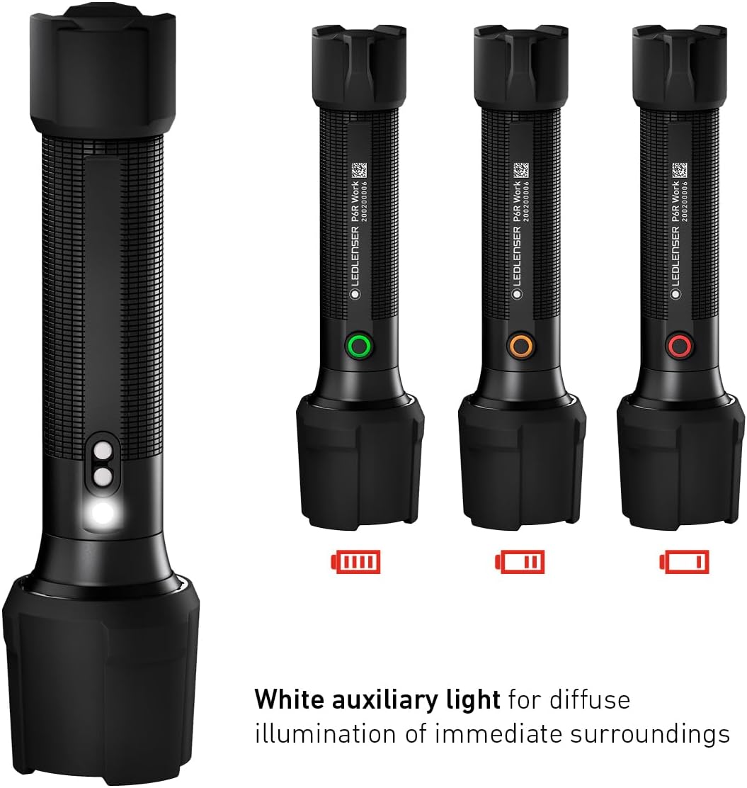 Thumbnail 1 de Ledlenser P7R Work (2020) – Rechargeable 1200 Lumen Torch for Workshop and Site