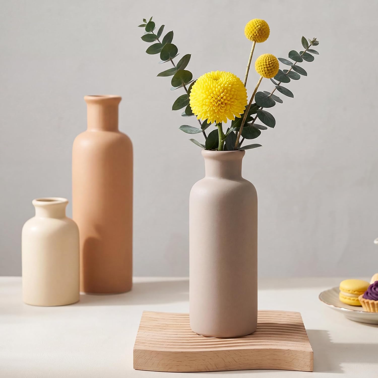 Detalle 2 de Ceramic Vase Set of 3