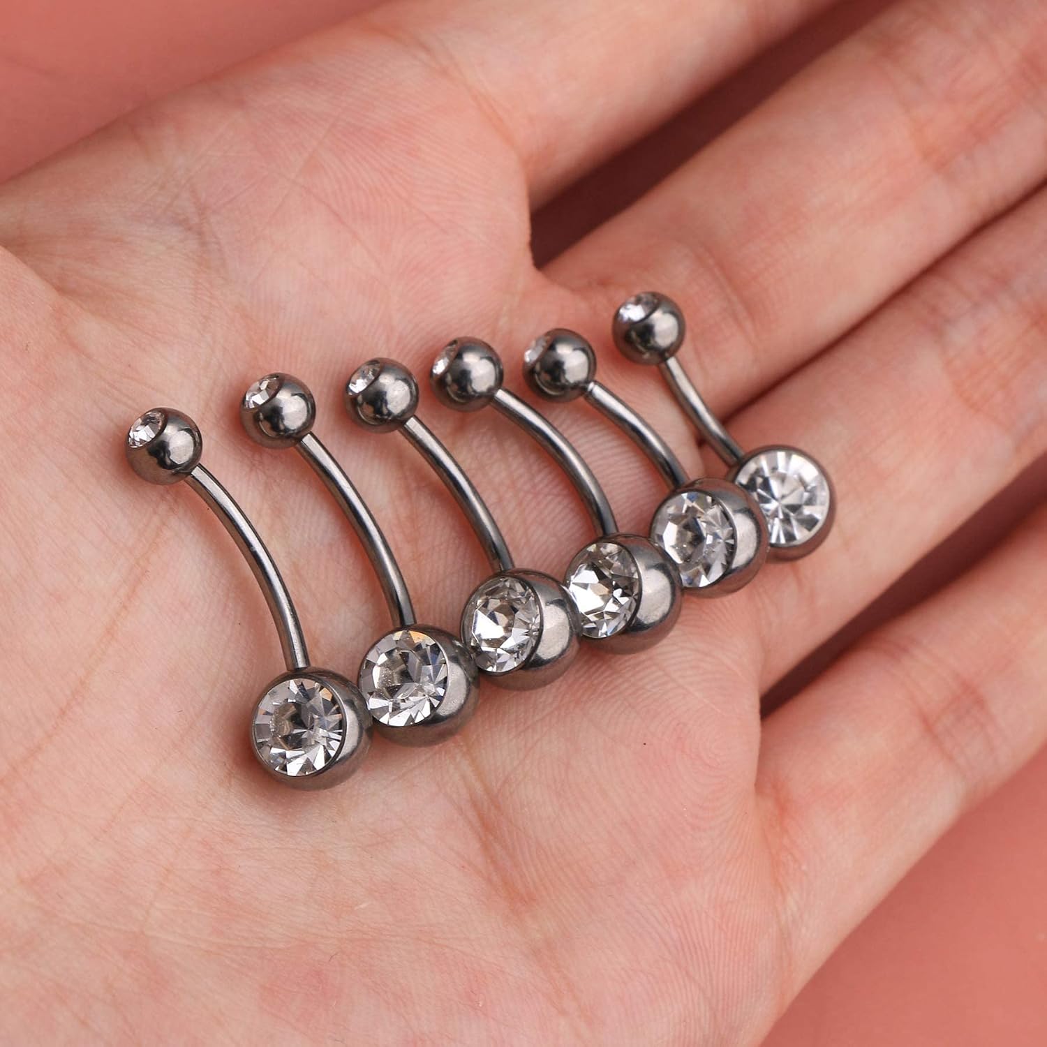 Thumbnail 5 de OUFER 14G 14 mm Piercing nombril Titane