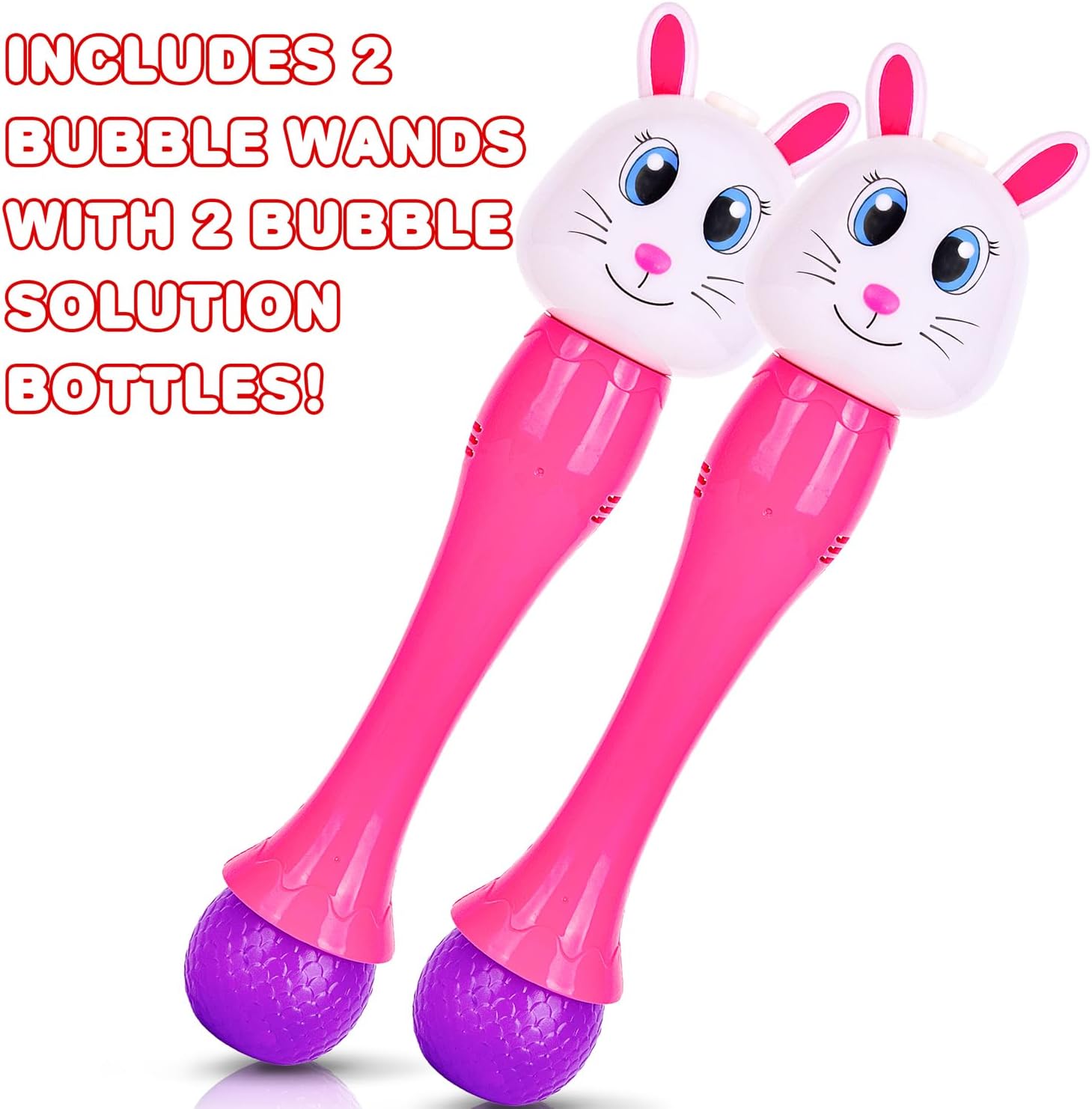 Detalle 2 de ArtCreativity Easter Bunny Bubble Wand 14" 📯
