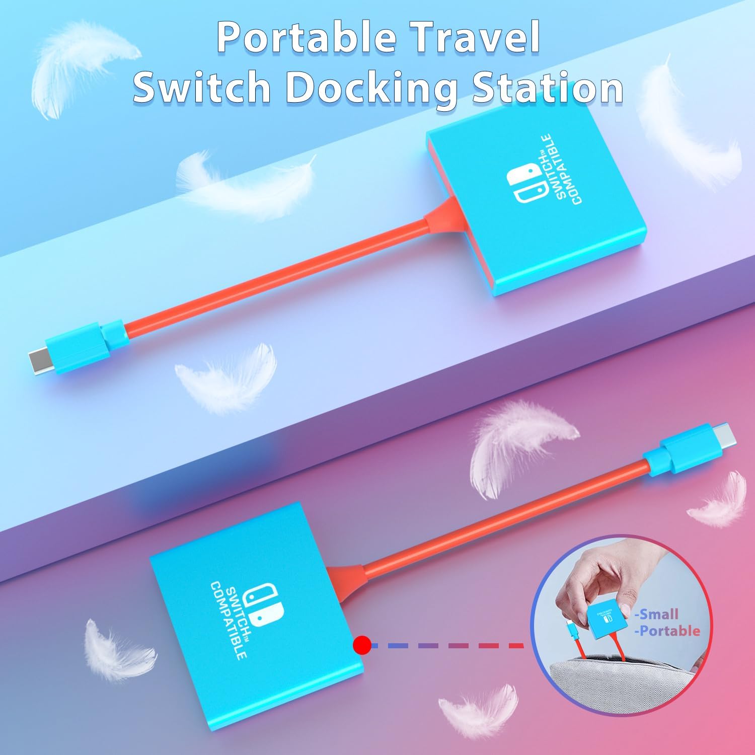 Thumbnail 5 de pdobq Switch Dock Portable TV Adapter 4K/60Hz