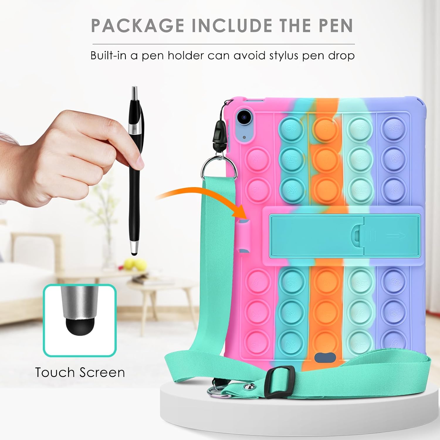 Thumbnail 5 de KATUMO Silicone Case for iPad 11 Inch with stylus