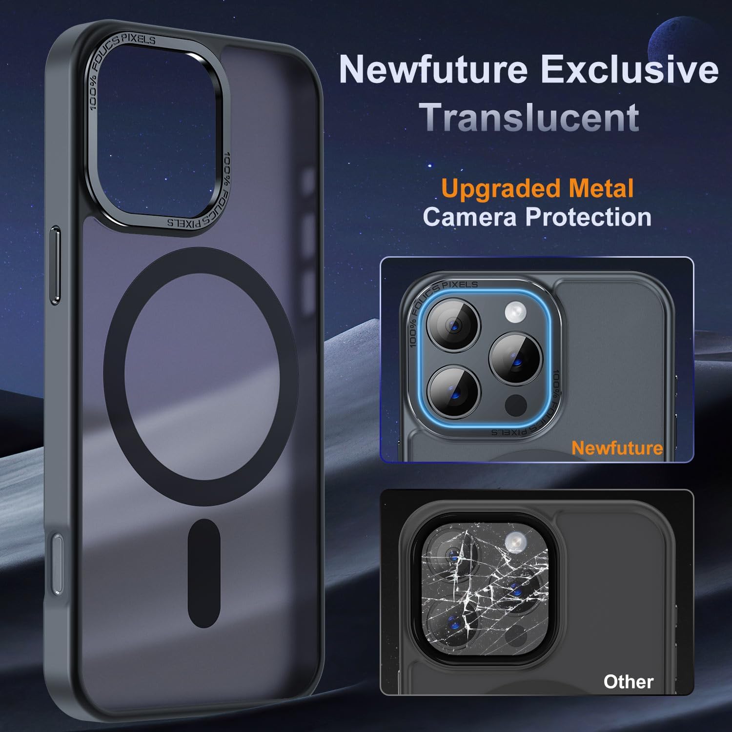 Thumbnail 3 de Newfuture iPhone 16 Pro Magnetic Slim Case 13ft