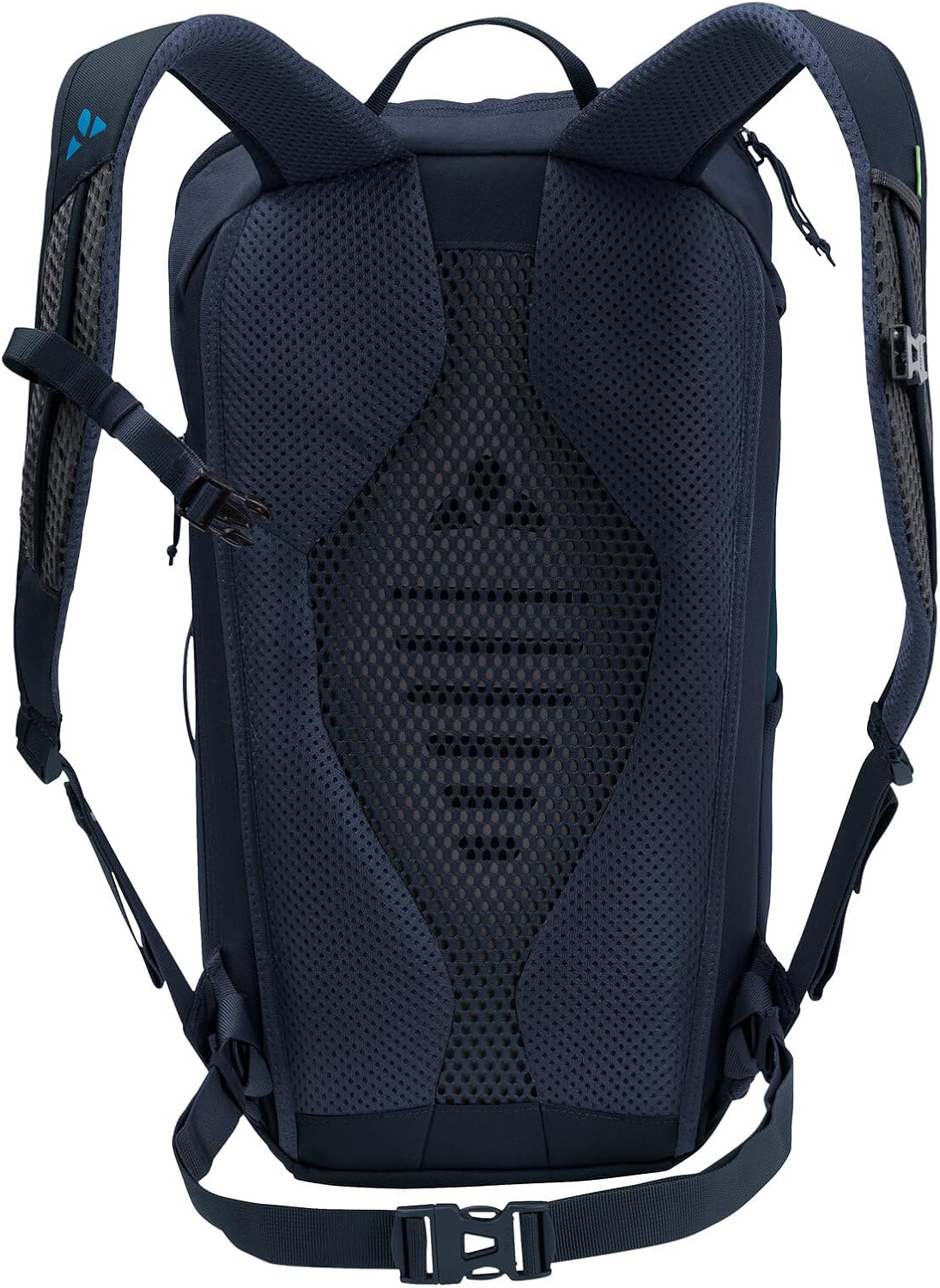 Detalle de VAUDE Agile 14 Unisex-Rucksack (1er Pack) – mit Komfort-Rücken und Reißverschluss-Fächern