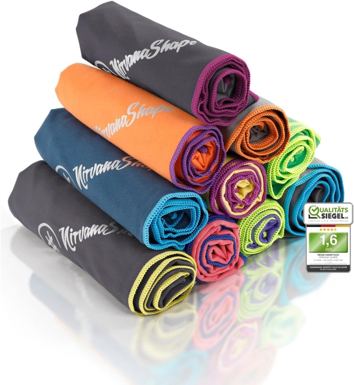 Thumbnail 6 de NirvanaShape Mikrofaser Handtuch – Reise- und Sporthandtuch (140 x 70 cm), schnelltrocknend