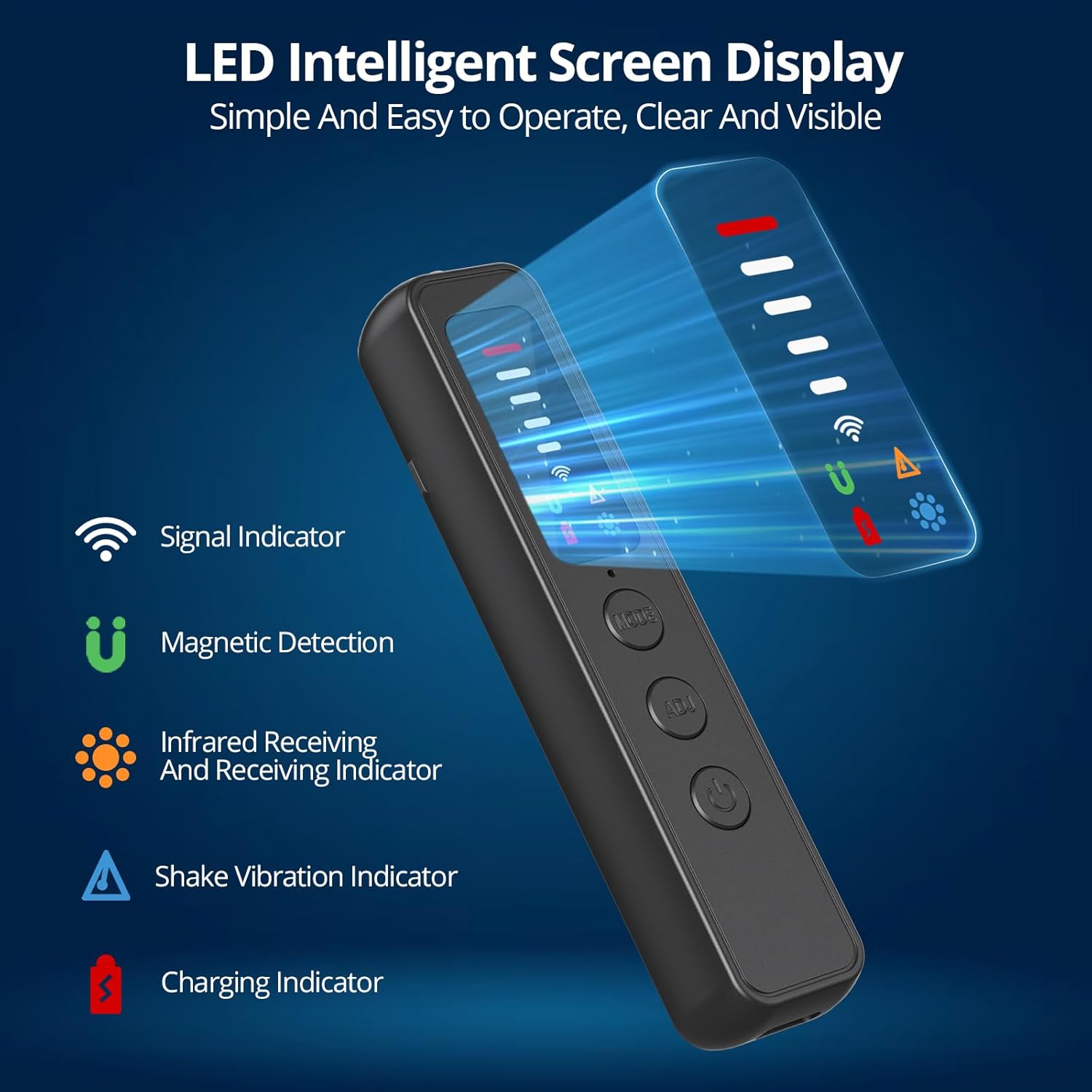 Thumbnail 1 de Hidden Camera Detector 5‑Level Sensitivity
