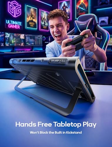 Thumbnail 4 de Funda Protectora Dividida JSAUX para Nintendo Switch 2 con TPU + PC, agarre antideslizante y espacio para 10 tarjetas (compatible con soporte PC0114)