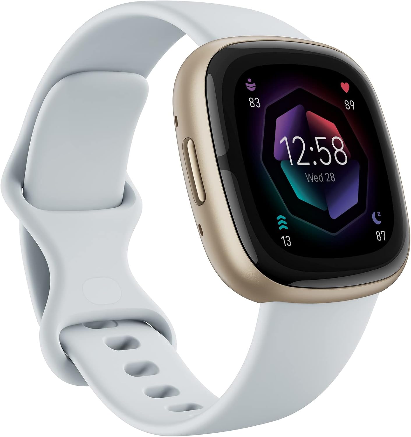 Detalle de Google Fitbit Sense 2 smartwatch, 6‑day battery