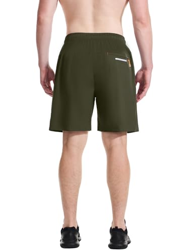 Thumbnail 6 de Cimic Pantalón corto de running para hombre con bolsillos y cremallera