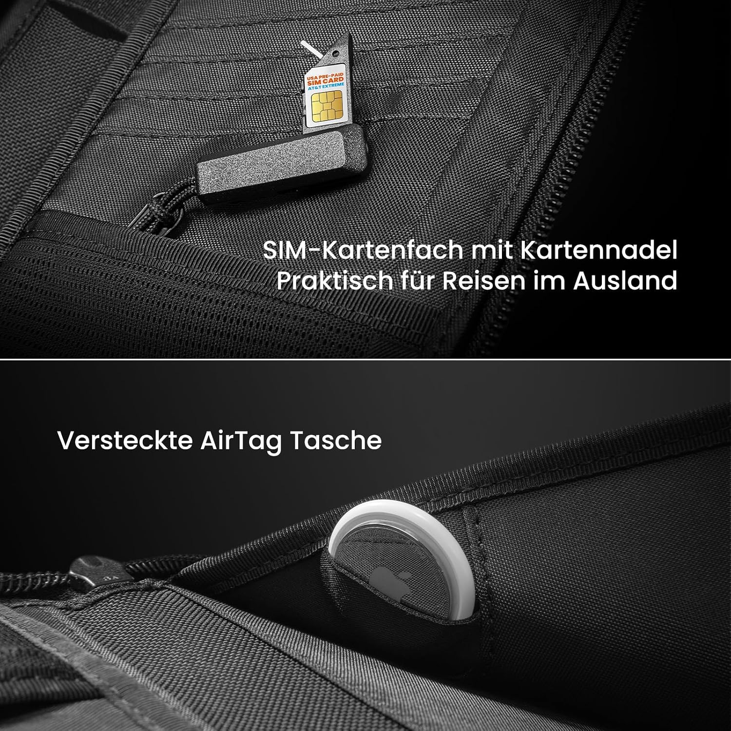 Thumbnail 4 de tomtoc Reisepass Tasche 24 x 13 x 3 cm