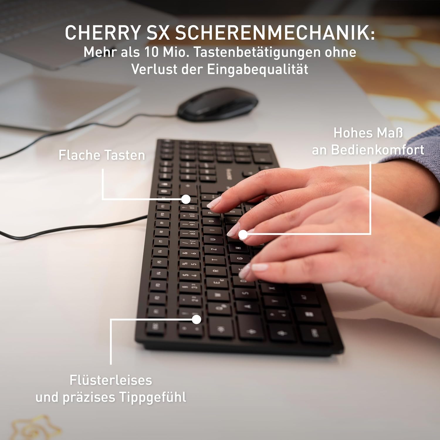 Thumbnail 3 de CHERRY KC 6000 Slim USB-Tastatur