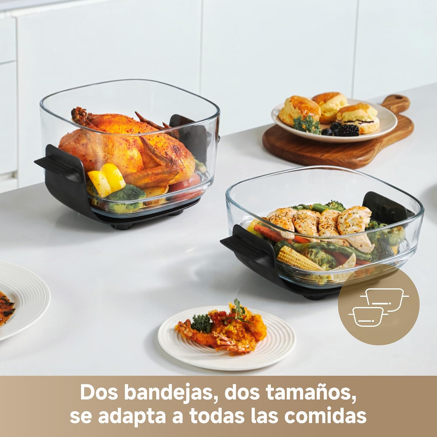 Detalle 2 de DREAME Tasti Freidora De Aire Portátil 5-1
