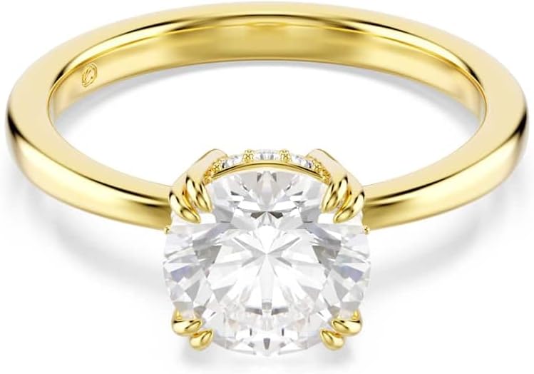 Thumbnail 5 de Swarovski Stilla Collection bague cocktail, taille princesse, sertie à deux griffes
