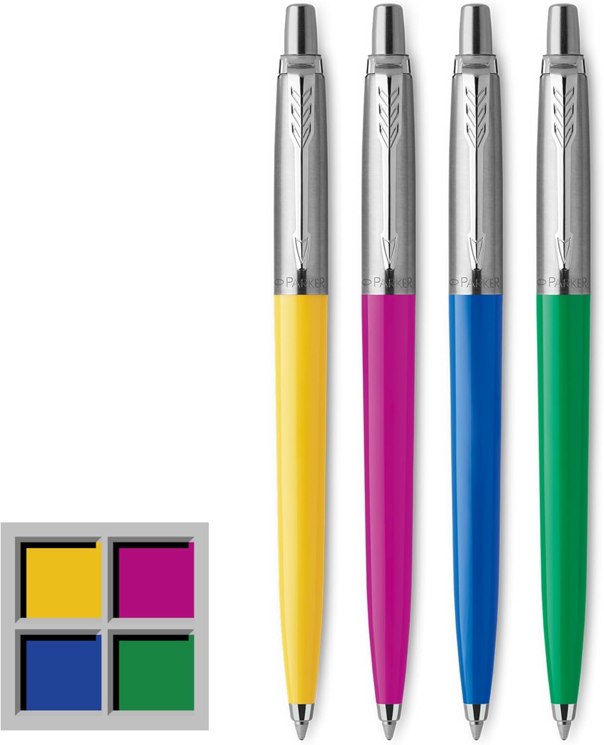 Detalle de Parker Jotter Originals Ballpoint Pens 4 Pack
