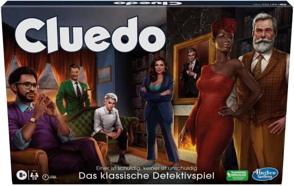 Detalle de Hasbro Cluedo Brettspiel 2–6 Spieler