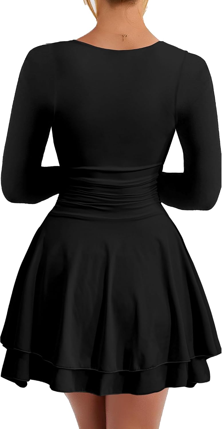 Thumbnail 1 de Kaximil Women's Square Neck Mini Dress