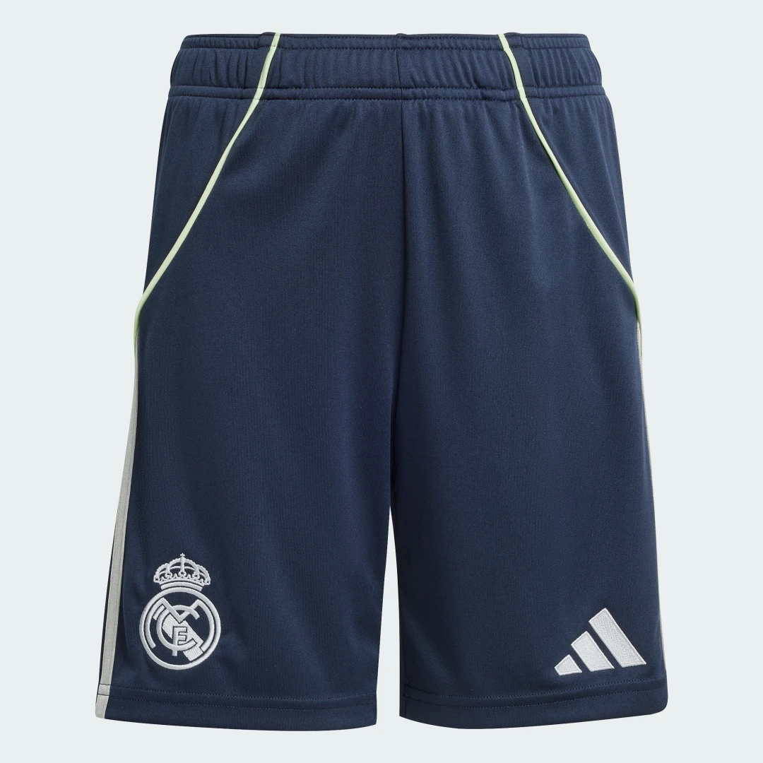 Detalle 2 de Pantalón corto de la segunda equipación Real Madrid 25/26 de Adidas — color azul